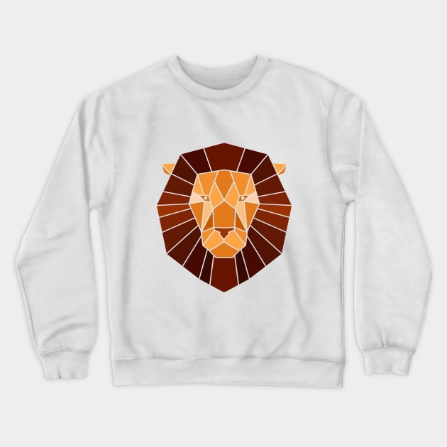 Lion Crewneck Sweatshirt by MaiKStore